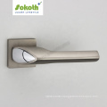 simple modern 85mm hole chrome plate handle indoor zinc  door handle